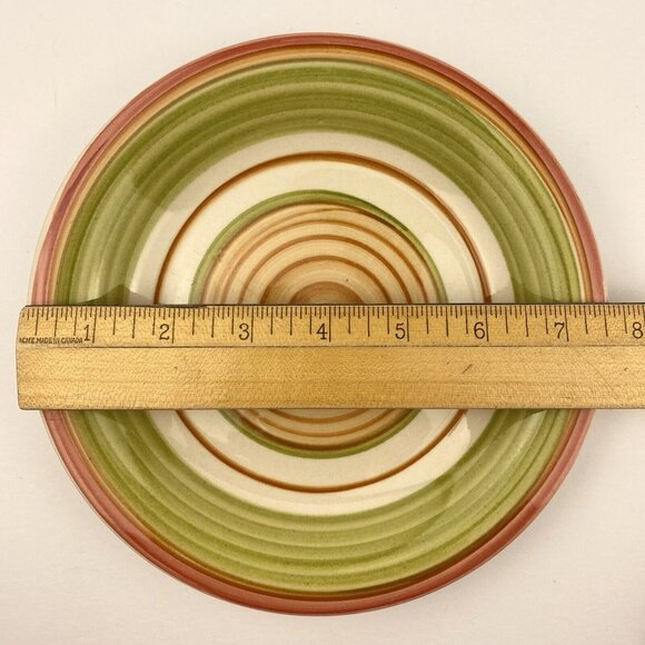 Pier 1 Imports Valencia salad plates, 7.75 inch side plates set of 4 - Picture 4 of 9